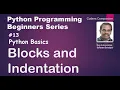 Python Basics - Blocks and Indentation