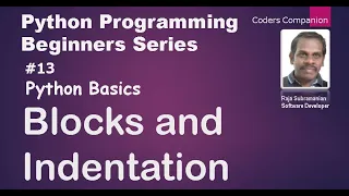 Python Basics - Blocks and Indentation