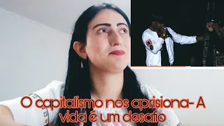 Professora de História React - A vida é um desafio (Racionais Mc's) ????