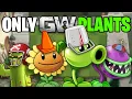 Can You Beat MODERN DAY With ONLY Garden Warfare Plants?