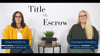Title vs Escrow What s the difference and how do they work