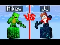 Mikey Hacker vs JJ Infected One Block in Minecraft Maizen