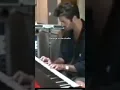 George Michael playing piano in studio ❤️