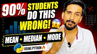 Solve Statistics Problems Like Mean Median Mode Using Python