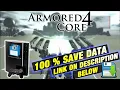 Armored Core 4 Save Data for PS3 ALL UNLOCKED