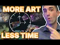LIFE CHANGING art time management tips you need to start NOW