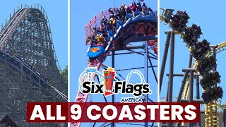 Every Roller Coaster at Six Flags America RANKED