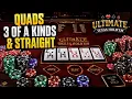 Four of a Kind Massive Full House Bad Beat Huge Casino Win