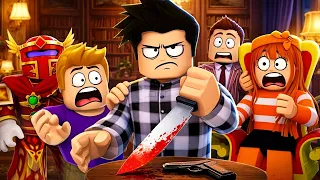 On était entre amis… puis il a sorti le couteau 😱 (Murder Mystery Roblox)