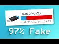 Are Your Flash Drives Mostly Fake Worse Than You Think