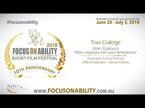 Alan Tipiloura “Man imposes his own limitations” film thumbnail