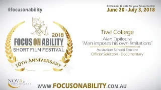 Alan Tipiloura “Man imposes his own limitations” film thumbnail