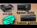 Best ink Tank printer All-in One Color Epson VS Canon VS Brother printer Compare Eco tank