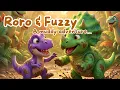 Lagu Roro \u0026 Fuzzy Dinosaurs l A muddy adventure l Moral stories for Kids in English