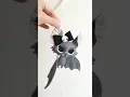 Bat plush pattern Halloween decorations