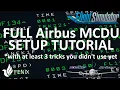 Airbus Type Rating FULL MCDU Setup Tutorial Real Airline Pilot