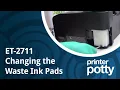 Waste Ink pad replacement for ET-2711 Epson inkjet printer ET2800 and many more