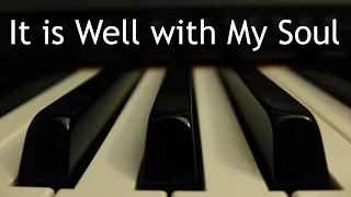 it is well with my soul piano instrumental hymn with lyrics
