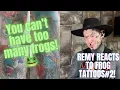 Remy Reacts to Frog Tattoos