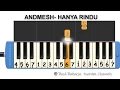 Download Lagu ANDMESH - Hanya Rindu  not pianika