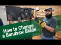 How Do You Change A Bandsaw Blade