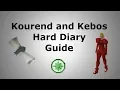 Kourend and Kebos Hard Achievement Diary Guide