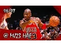Michael Jordan Highlights vs Heat 1996 11 06 - 50pts Scoring with ease