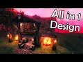 Valheim Mid to Late Game All in 1 Base Design