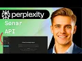 How to Use the Perplexity AI Sonar API