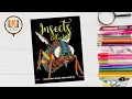 Insects Collection Coloring Book for Adults Insect Coloring Book no 1