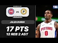 Jalen Duren vs Indiana Pacers 17 PTS 12 REB 2 AST NBA 11-24-2025 Highlights