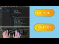 ASMR Programming - CSS Metallic Glossy 3D Button Effect HTML CSS Hover Effect