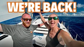 FIRST DAY back to BOAT LIFE! [Ep174 RED SEAS]