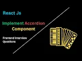 Accordion Component Challenge Ace Your JavaScript Interview