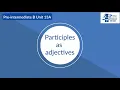 Pre intermediate B Unit 13A