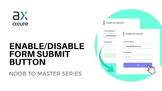 Form Submit Button Axure RP Noob to Master Ep66