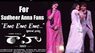 emo emo emo song in version of sudigali sudheer and rashmi gautum sudheer fans must watch