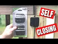 SELF-CLOSING Adjustable Spring Hinges - National Hardware Spring Hinge