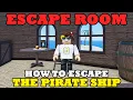 PROJECT ESCAPE ROOM How to Escape Pirate Ship BEGINNER CHALLENGE MODE FULL WALKTHROUGH Roblox