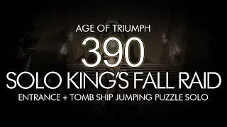 Destiny - Solo 390 King s Fall Raid Entrance Tomb Ship Jumping Puzzle