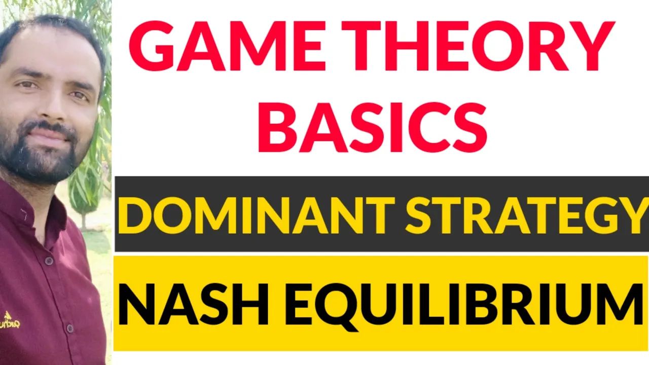 game theory basics #dominantstrategy #gametheory #nashequillibrium