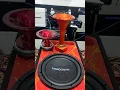 The difference between a tweeter and a horn tweeter #tweeter #midrange #testing #automobile   #audio