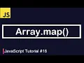 JavaScript Tutorial Array map method