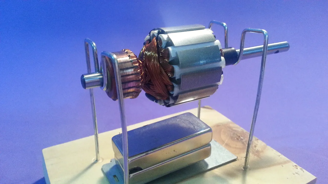 Principio del Motor Eléctrico.