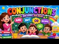 Conjunctions for Kids Learn AND BUT OR BECAUSE SO Fun English Grammar Animation