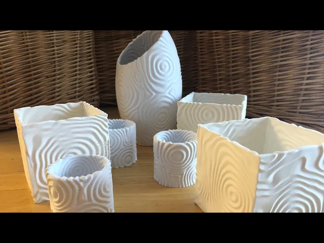Ripple Vases (Round) video thumbnail