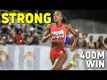 Download Lagu Strong Comeback Showing In Ed Murphey Classic Women's 400m Dash