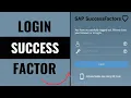 How To Login into SuccessFactors Account Online 2025