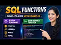 SQL Functions in Hindi Built-in vs User Defined Functions UDF with Examples