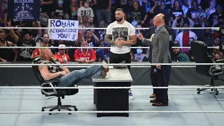 Download ROMAN REIGNS \u0026 BROCK LESNAR CONTRACT SIGNING FULL SEGMENT WWE SMACKDOWN MP3